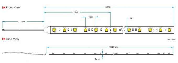 호박색 1500 - 1700K의 5050 LED 빛 지구, 가정을 위한 Dimmable LED 지구 빛 0