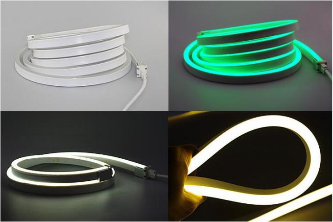 똑똑한 DIY 부속품을 가진 미터 당 단 하나 색깔 코드 LED 네온 밧줄 빛 12W 또는 7.2 W 6