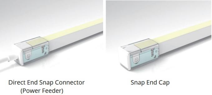 네온 LED 플렉스를 위한 DIY 스넵식 접속구의 형태