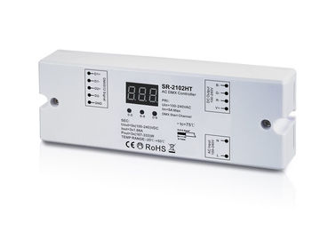 RGB 고전압 LED 스트립 용 100-240V AC 입력 3CH 고전압 DMX512 컨트롤러