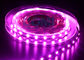 5050 LED 스트립 조명 핑크 색상 25000K, 12/24 볼트 Led 라이트 스트립 12mm FPC