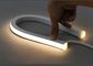 수중 LED 네온 지구 램프, 반대로 소형 크기 네온 테이프 빛 - UV 상아빛 백색 PVC