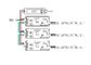 RGBW 4 채널 DMX512 디코더 출력 옥외 등급 IP67 방수 최대 720W
